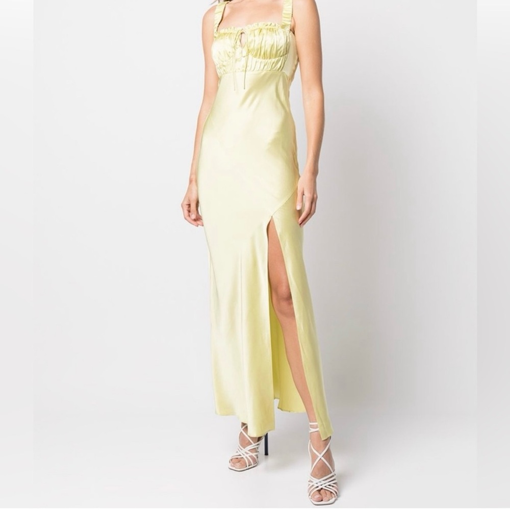 Elegant Nicholas Yellow Maxi Dress - like new